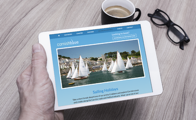 Cornish Blue Sailing